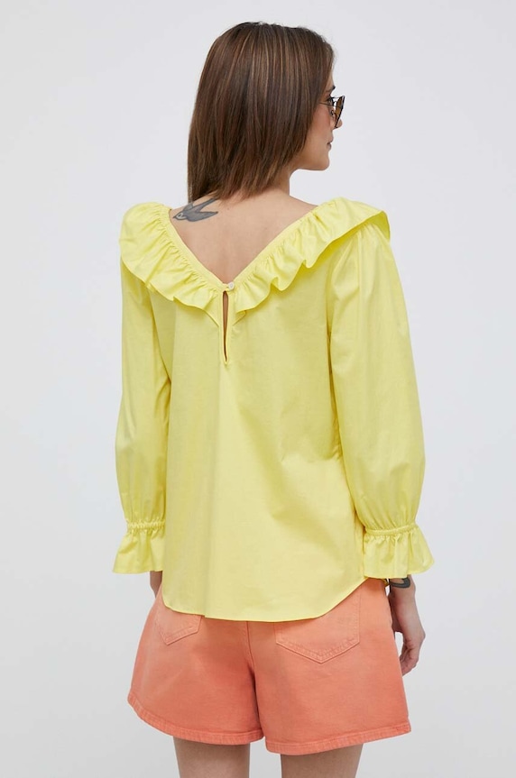 Oblečení Halenka PS Paul Smith W2R.325B.K30368 žlutá