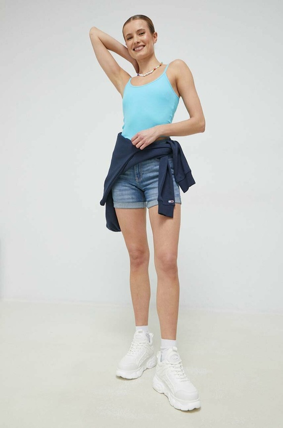 Top Hollister Co. KI339.3206.230 modrá SS23