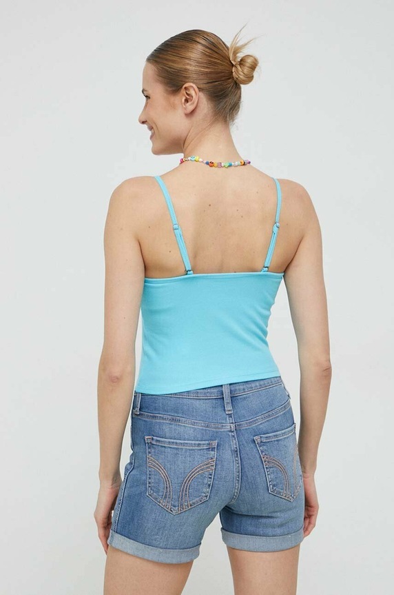 Oblečenie Top Hollister Co. KI339.3206.230 modrá