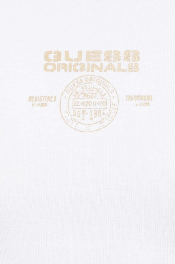 Guess Originals tricou SW3GI51KA0H4 alb