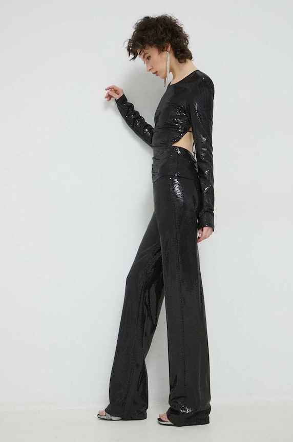 Bluza Rotate 100142100 crna SS23