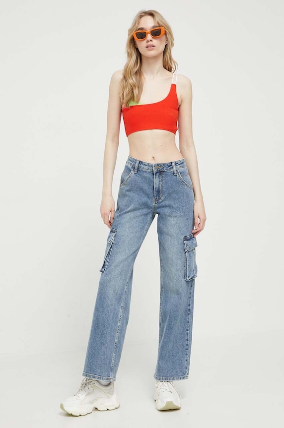 LaBellaMafia top LB.27048 czerwony SS23