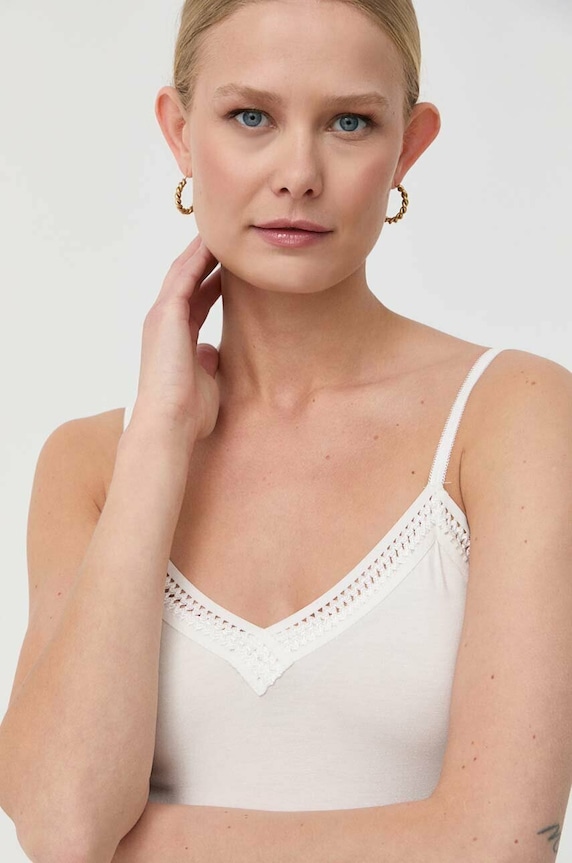 Morgan top alb BARBA.N.OFF.WHITE