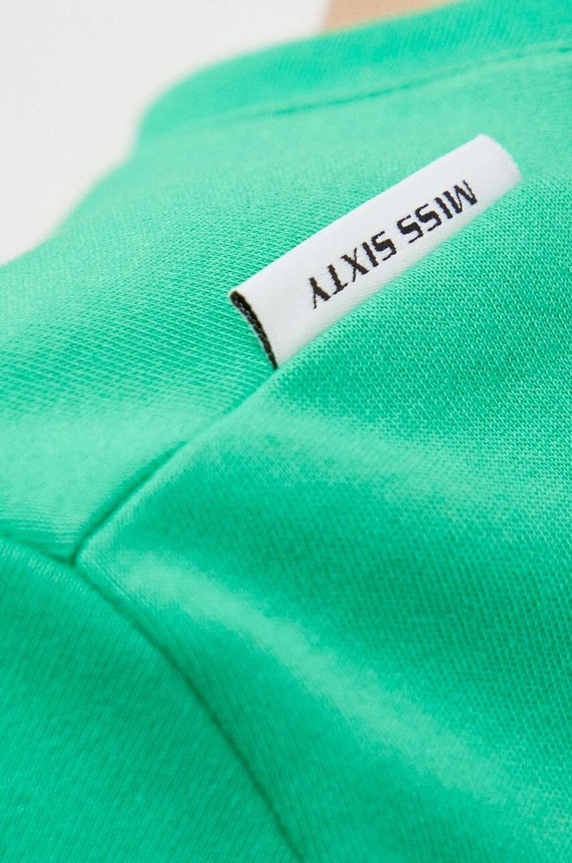 Bavlnené tričko Miss Sixty 6T1SJ4750000 zelená