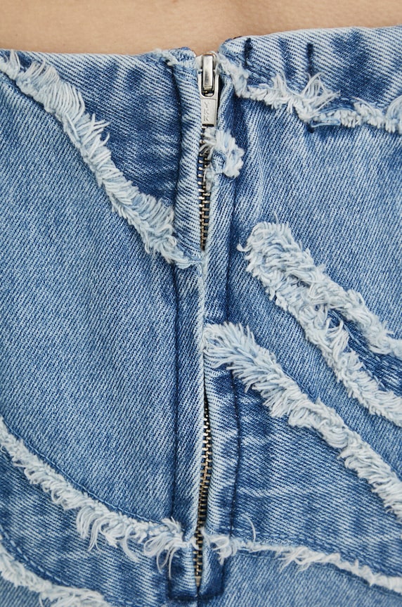 Gestuz top din denim Larisa 10906883
