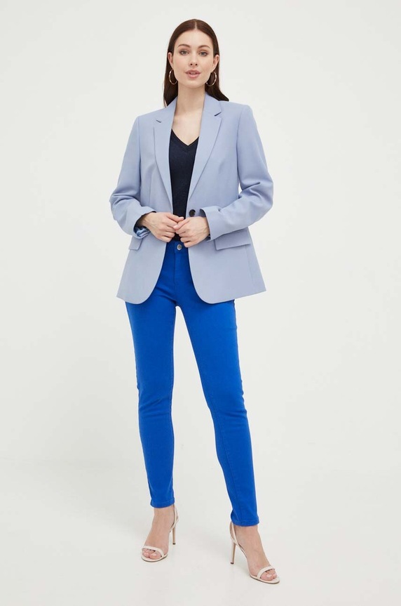 Morgan t-shirt DIWI DIWI.MARINE granatowy SS26