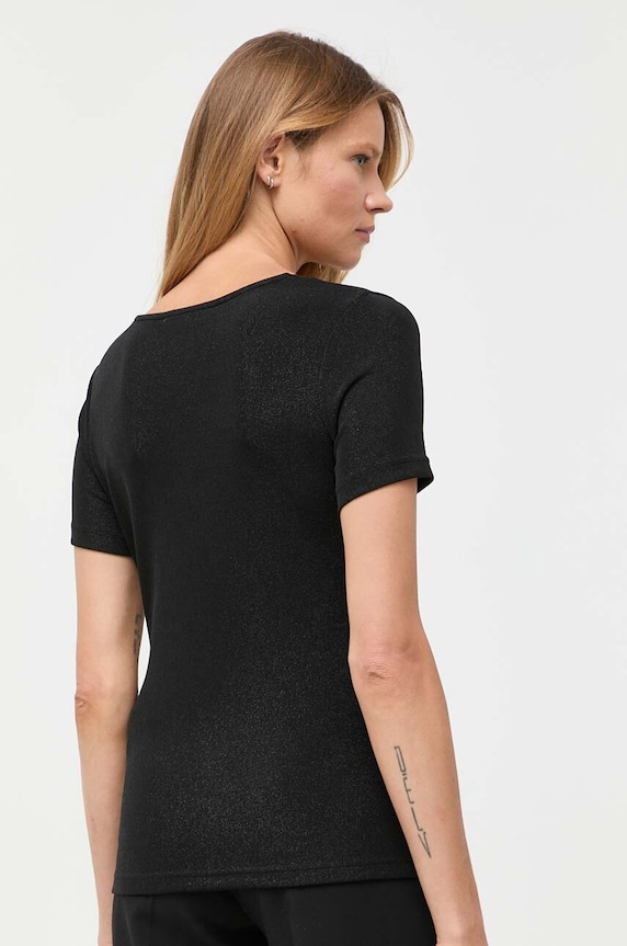 Îmbrăcăminte Morgan tricou DIWI.NOIR negru