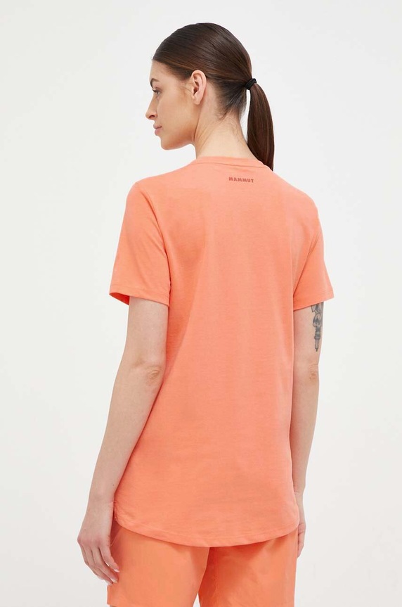 Ruházat Mammut sportos póló Core Logo 1017.04070 narancssárga