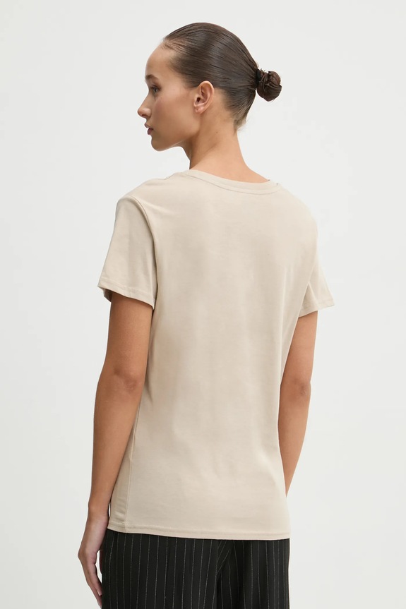 Odzież Volcom t-shirt bawełniany B3532210.BLK beżowy