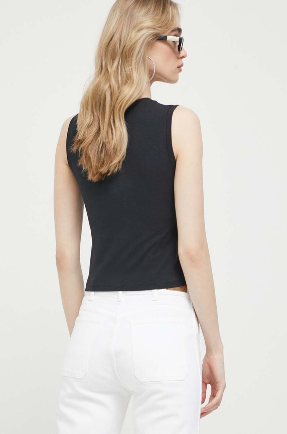 Ρούχα Top Abercrombie & Fitch KI139.3312.900 μαύρο