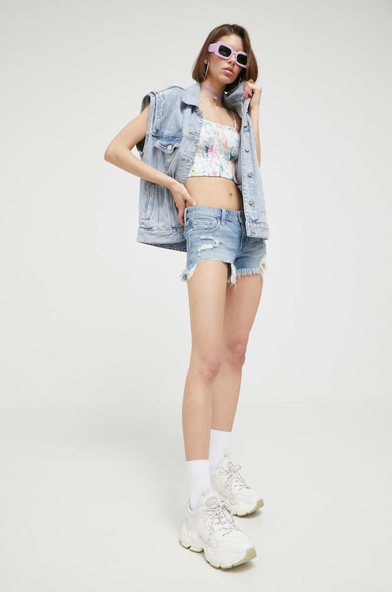 Top Abercrombie & Fitch The Trevor Project KI140.3368.101 λευκό SS23