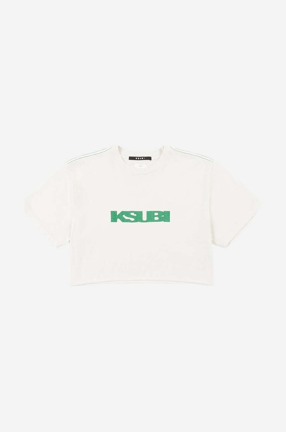 Odzież KSUBI t-shirt bawełniany WPS23TE010 biały