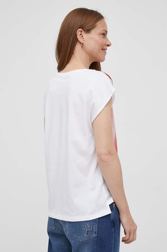 Ruházat United Colors of Benetton t-shirt 3EERD105X.901 piros