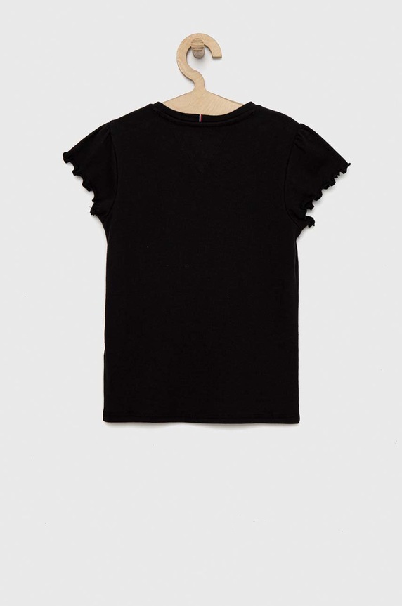 Dětské tričko Tommy Hilfiger KG0KG07052.PPYX černá SS23