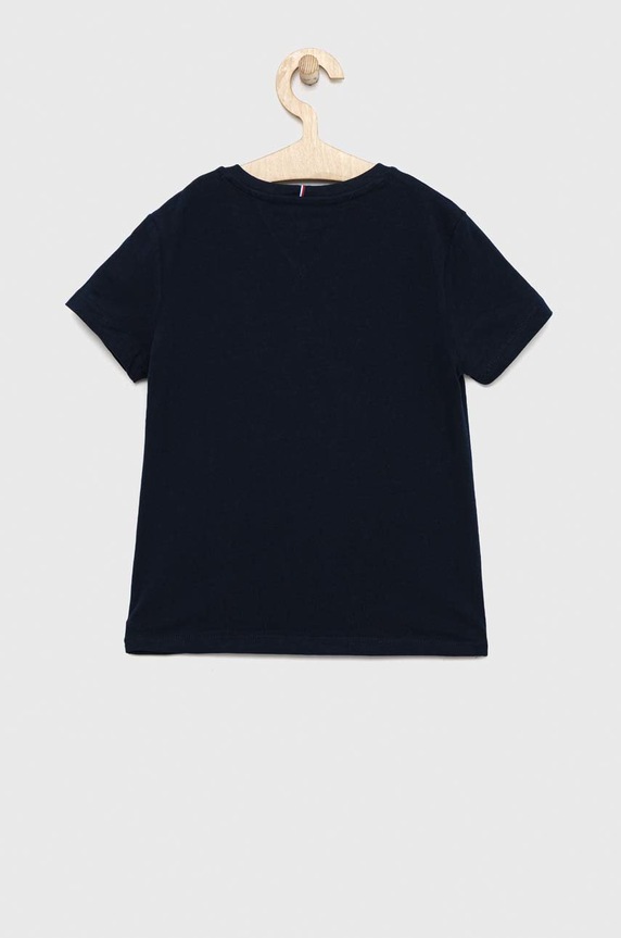 Παιδικό μπλουζάκι Tommy Hilfiger KG0KG07081.PPYX σκούρο μπλε SS23