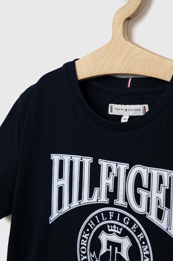 Κοριτσίστικα Παιδικό μπλουζάκι Tommy Hilfiger KG0KG07081.PPYX σκούρο μπλε