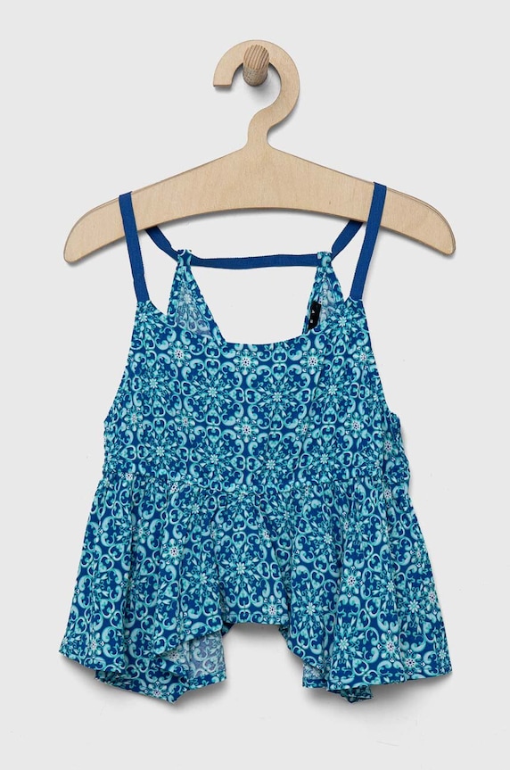 Dječja bluza Sisley 5ZBVYH002.G.SEASONAL plava SS23