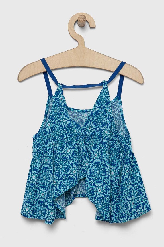 Djevojčice Dječja bluza Sisley 5ZBVYH002.G.SEASONAL plava