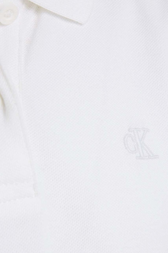 Calvin Klein Jeans poló fehér IG0IG01947.PPYX