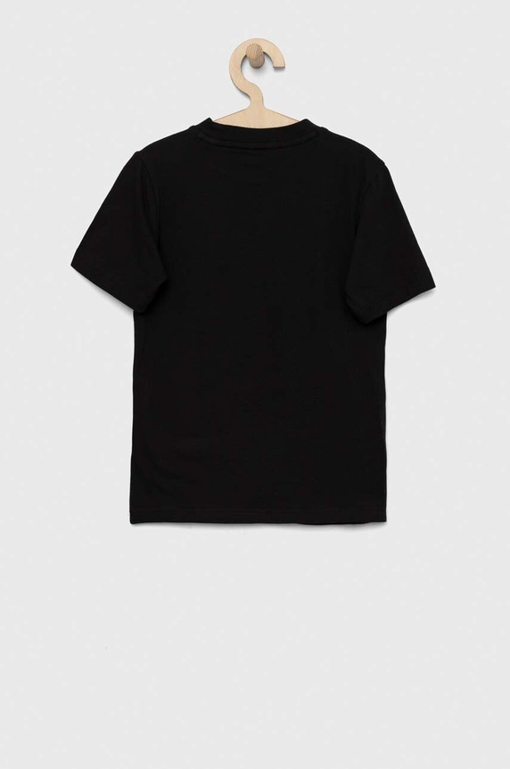 Fiú adidas gyerek pamut póló U BL IC6855 fekete