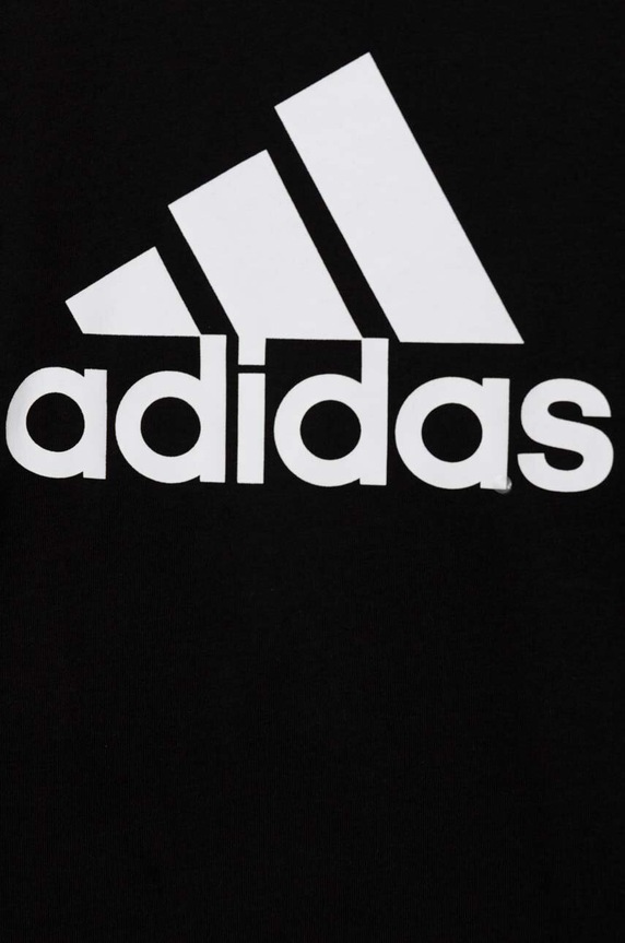 adidas gyerek pamut póló U BL fekete IC6855