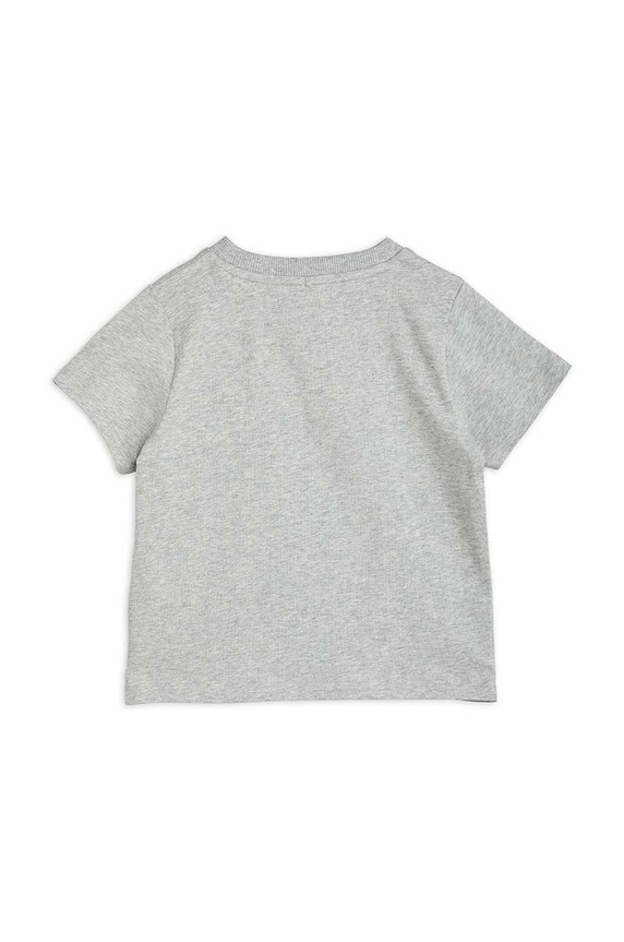 Mini Rodini tricou copii 2312012694 gri SS23