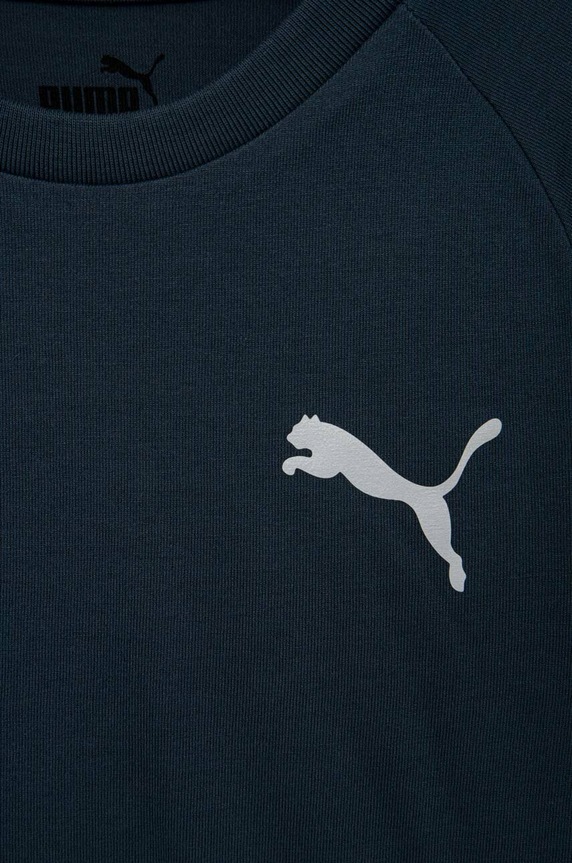 Chłopiec Puma t-shirt dziecięcy EVOSTRIPE Tee B 67318716.PPYX niebieski