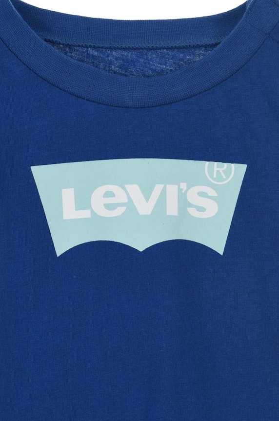 Levi's t-shirt dziecięcy niebieski 6E8157