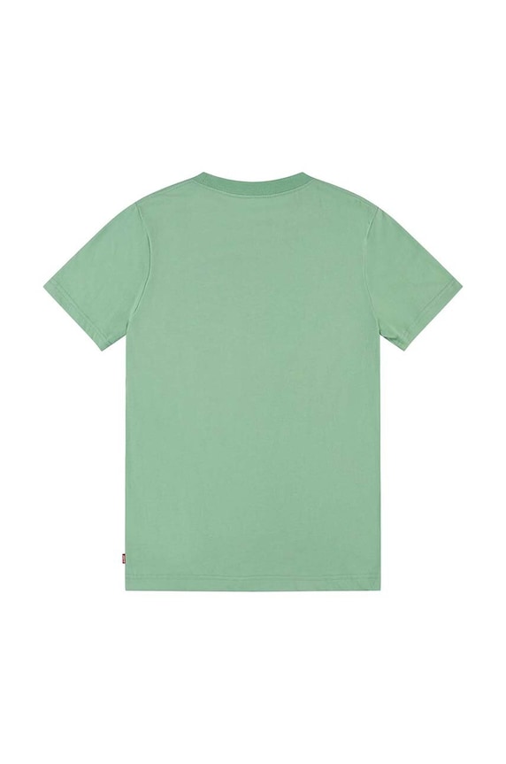 Levi's t-shirt dziecięcy 6E8157 zielony SS25