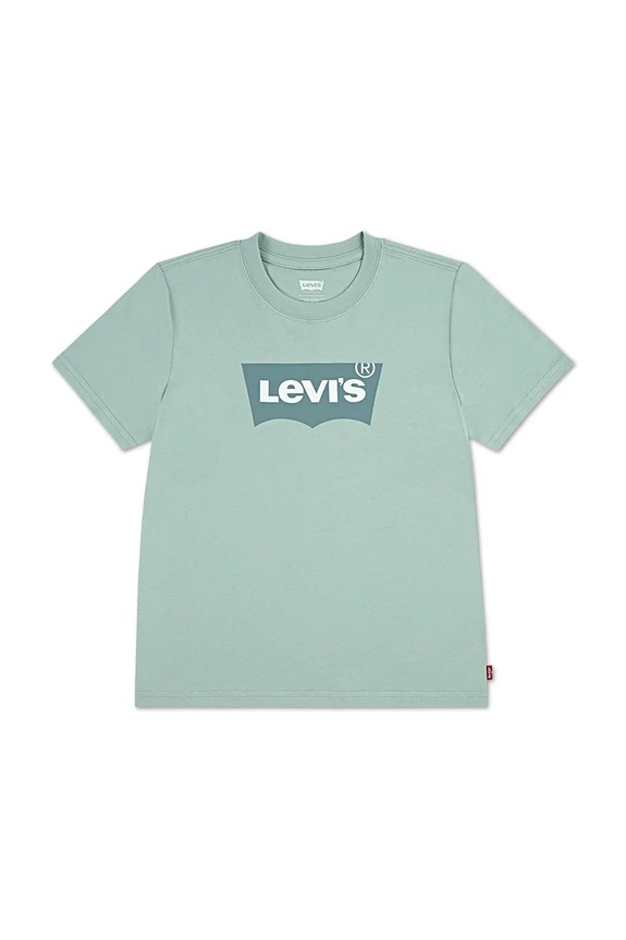 Levi's t-shirt in cotone per bambini cotone verde 8E8157