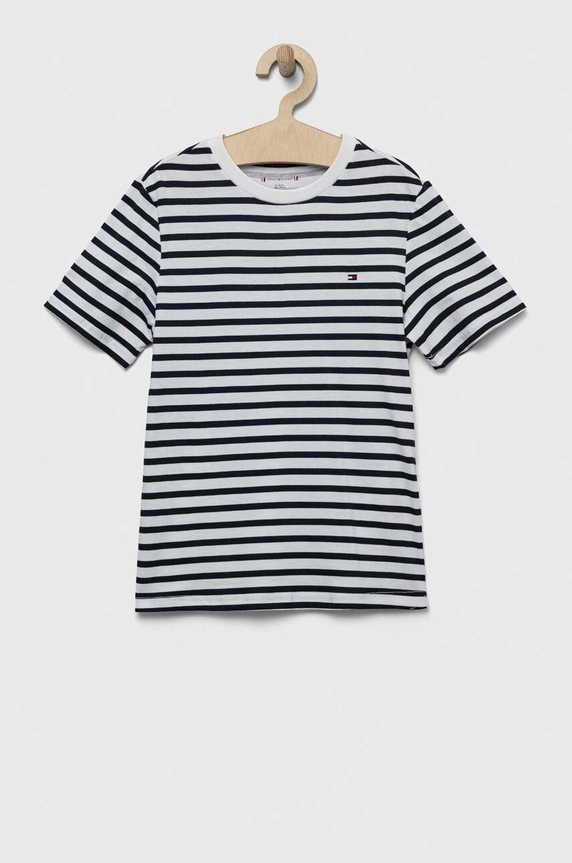Κοριτσίστικα Παιδικό βαμβακερό μπλουζάκι Tommy Hilfiger 2-pack UK0UK00052.PPYX λευκό