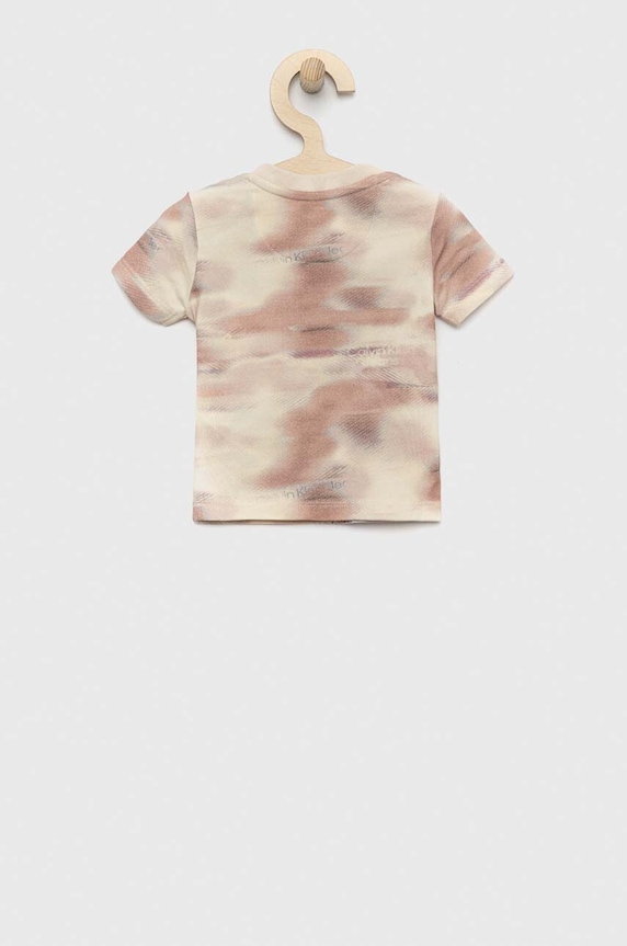 Calvin Klein Jeans t-shirt dziecięcy IN0IN00067.PPYX beżowy SS23