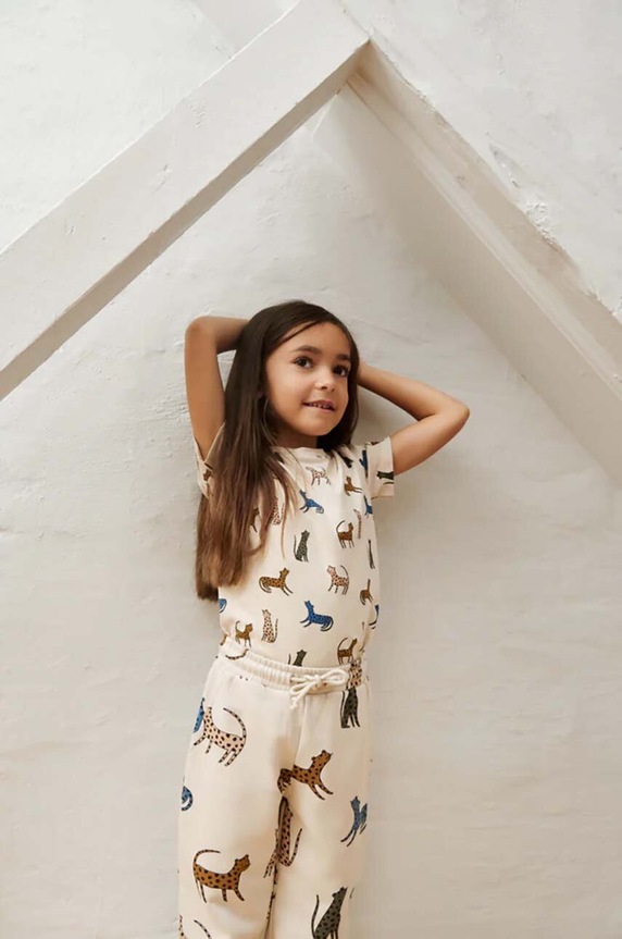 Otroška bombažna kratka majica Liewood LW17204