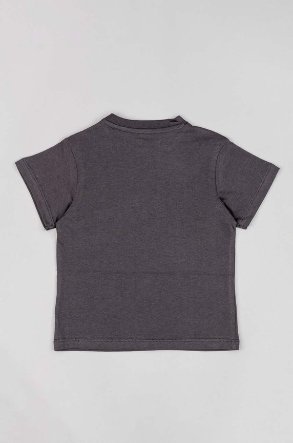 Băieți zippy tricou de bumbac pentru copii ZBBAP0303.23005 gri