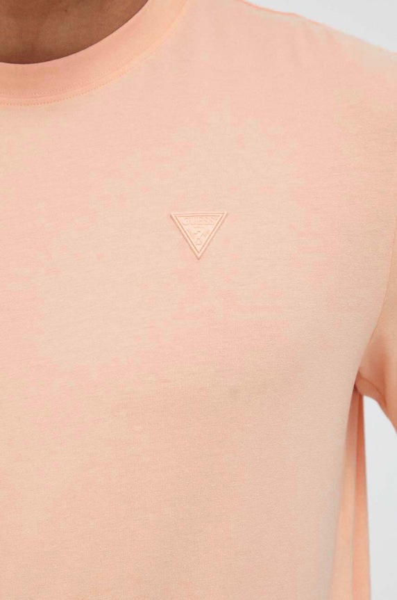 Guess t-shirt HEDLEY Z2YI12.JR06K pomarańczowy