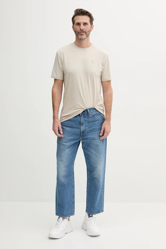 Guess tricou Z2YI12.JR06K bej SS26