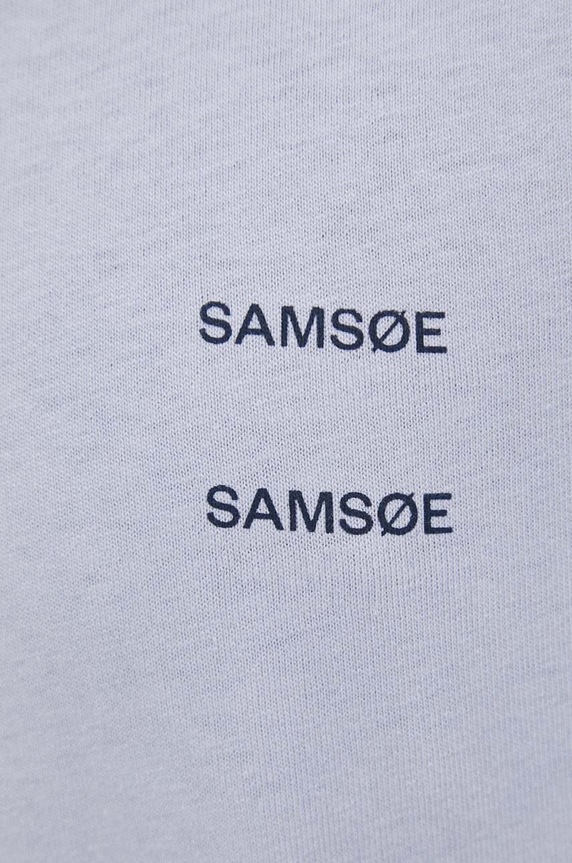 Samsoe Samsoe tricou din bumbac M22300126 violet