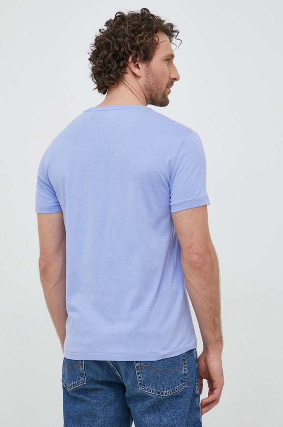 Odzież Polo Ralph Lauren t-shirt bawełniany 710671438 fioletowy