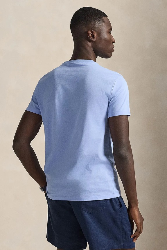 Polo Ralph Lauren βασικό t-shirt ανδρικό βαμβακερό 710671438 μπλε SS26