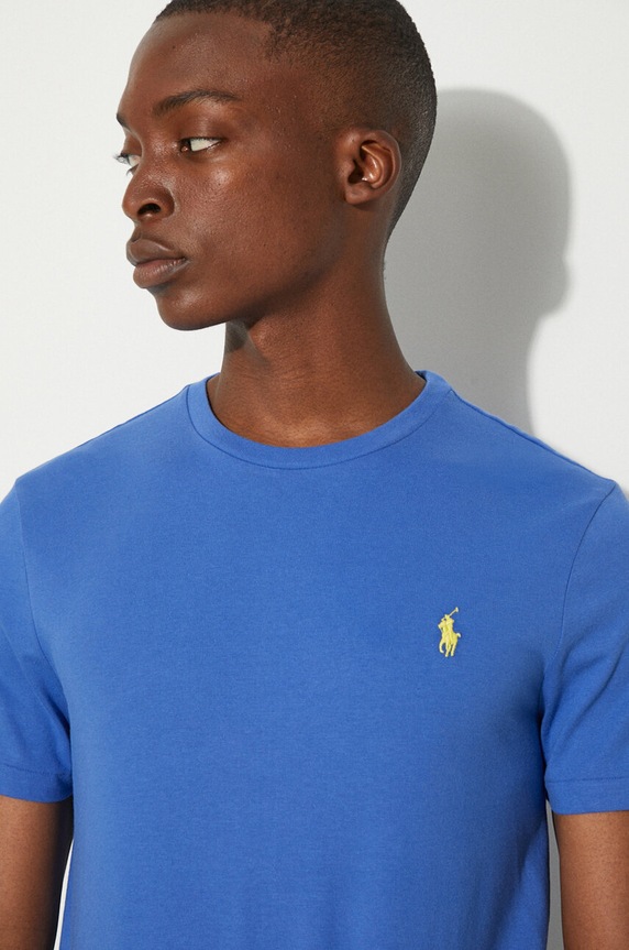 Polo Ralph Lauren basic t-shirt cotton Men's blue 710671438