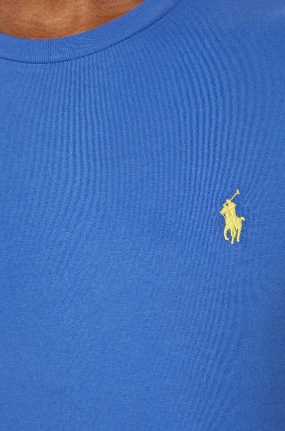Polo Ralph Lauren basic t-shirt cotton Men's 710671438 blue