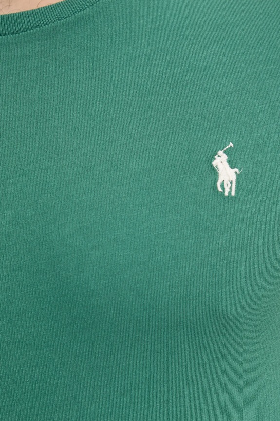 Polo Ralph Lauren basic t-shirt ανδρικό βαμβακερό 710671438 πράσινο