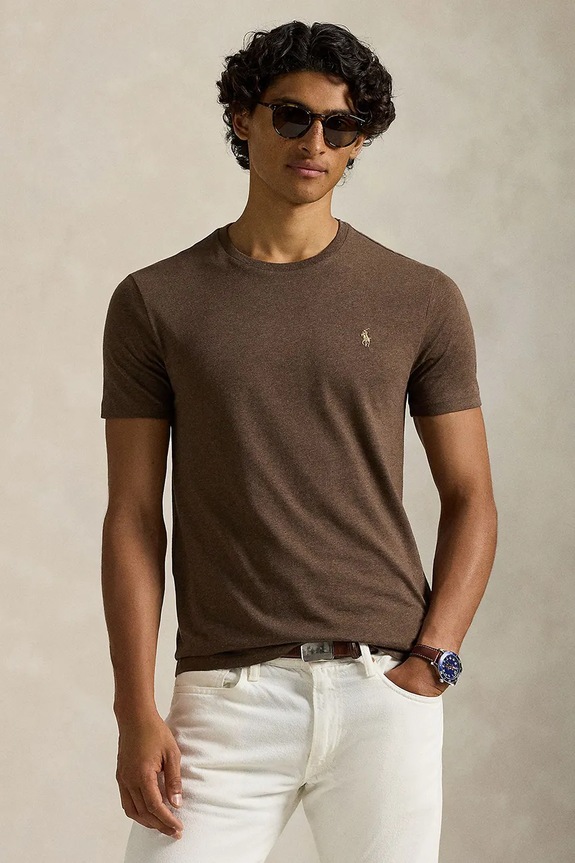 Polo Ralph Lauren basic férfi pamut pamut barna 710671438