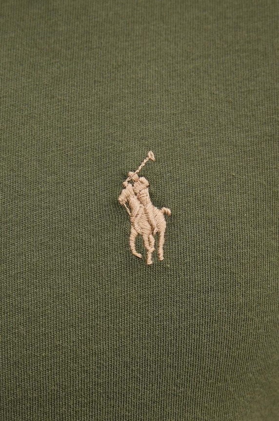 Polo Ralph Lauren basic t-shirt Ανδρικό βαμβακερό 710671438 πράσινο