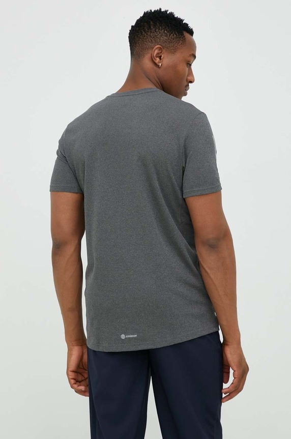 Odzież adidas Performance t-shirt do biegania Own the Run HR6617 szary