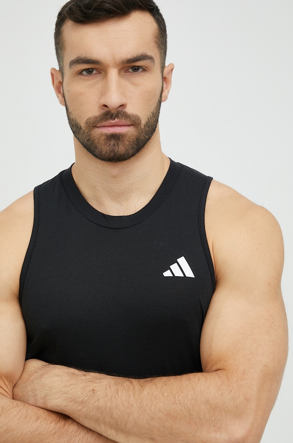 adidas Performance t-shirt treningowy Train Essentials czarny IC6945