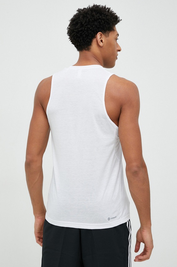Oblečenie Tréningové tričko adidas Performance Training Essentials IC6947 biela