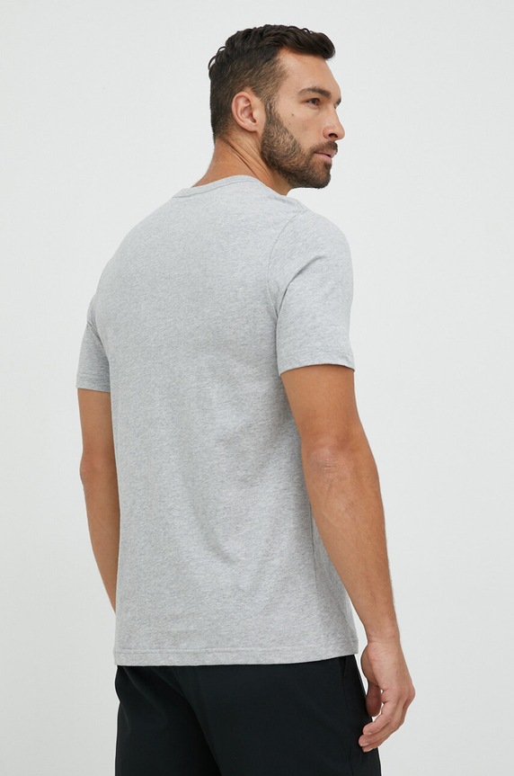 Odzież adidas t-shirt bawełniany Essentials IC9288 szary