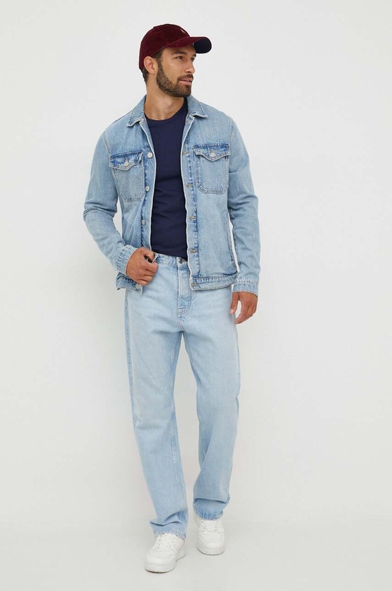 Pamučna majica Polo Ralph Lauren 3-pack 714830304 plava