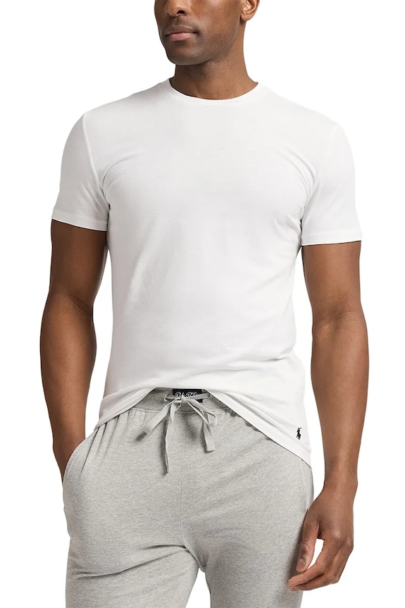 Polo Ralph Lauren t-shirt basic Ανδρικός βαμβακερός 3-pack 714830304 σκούρο μπλε